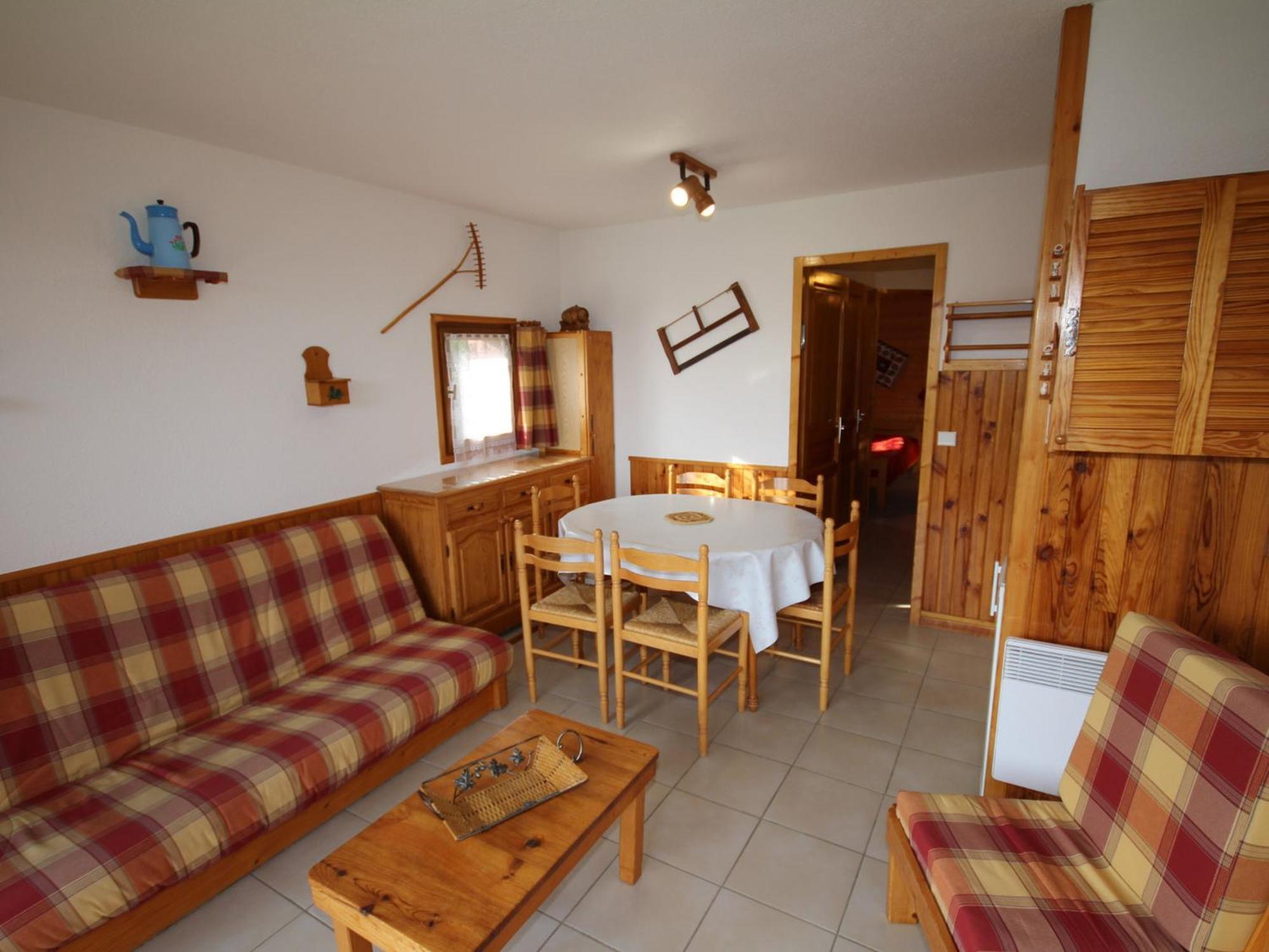 Les Saisies - Appart 6 Pers, Balcon, Equipements Complets - Fr-1-293-105 Luaran gambar
