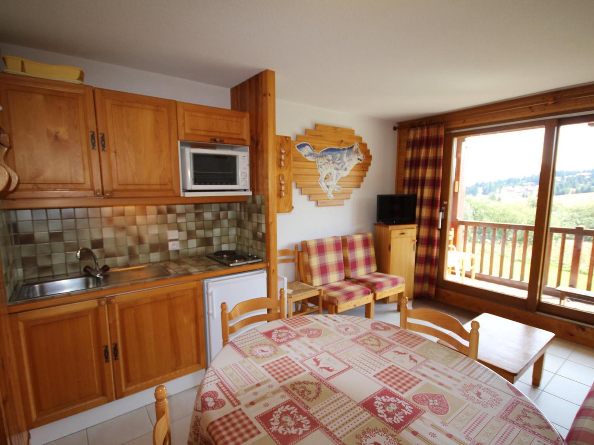 Les Saisies - Appart 6 Pers, Balcon, Equipements Complets - Fr-1-293-105 Luaran gambar