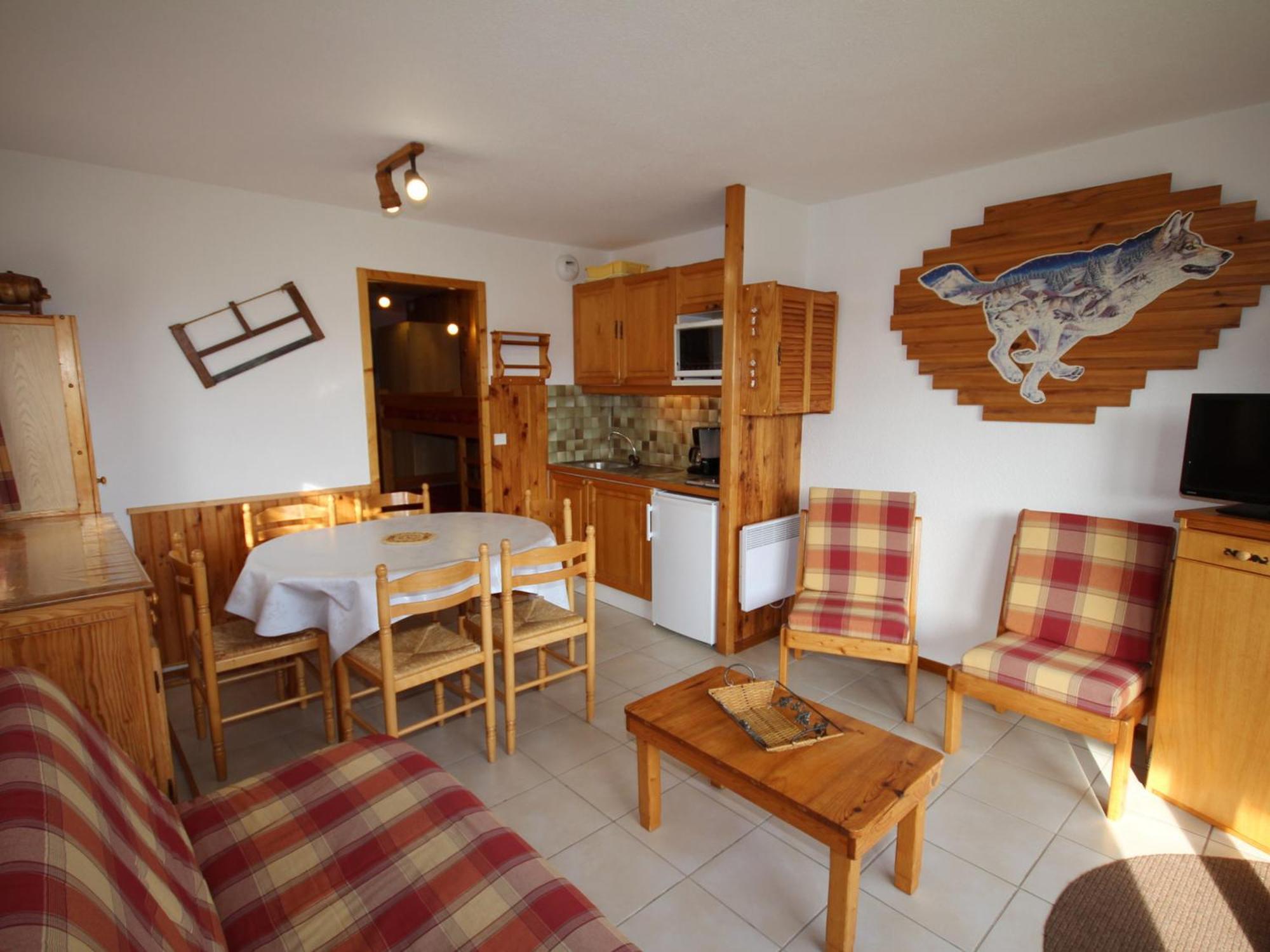 Les Saisies - Appart 6 Pers, Balcon, Equipements Complets - Fr-1-293-105 Luaran gambar